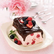 Berry Chocolate Ice Cream Loaf