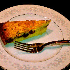 Lemon-Blueberry Corn Cake