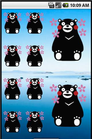 KUMAMON clock