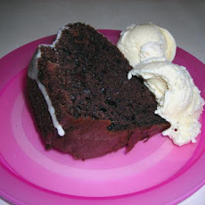 Mimi's Double Rich Chocolate Cake (From a Cake Mix)