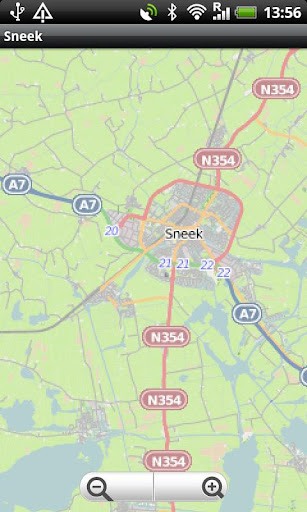 Sneek Street Map