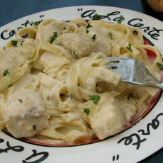 Cajun Chicken Fettuccine Alfredo