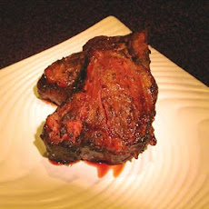 Mustard and Wine Marinated Lamb Chops