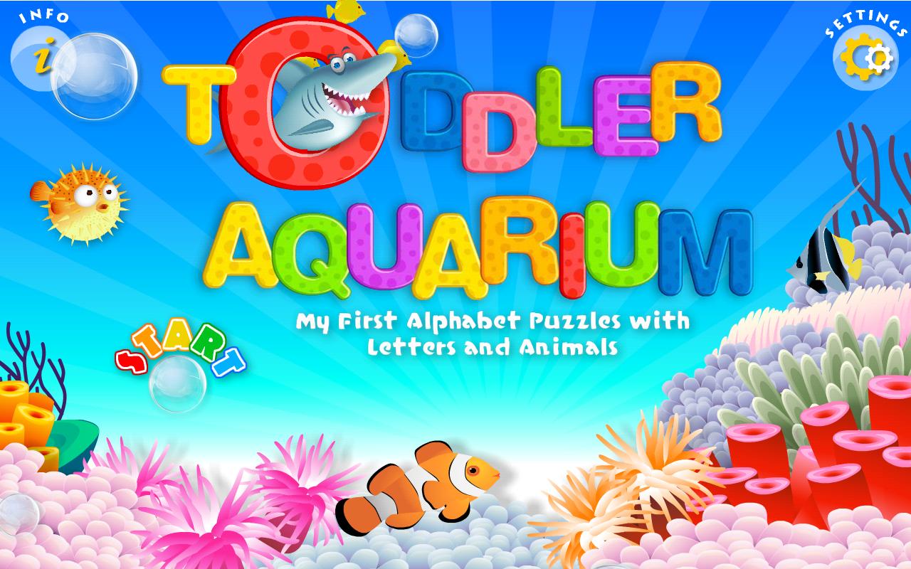 Android application Kids Alphabet Aquarium School screenshort