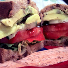 Tomato, Cucumber, & Avocado Sandwich