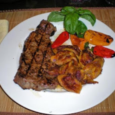 Churrasco Strip Steak With Chimichurri Sauce
