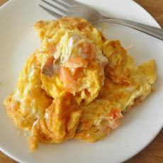 Smoked Salmon Scramble
