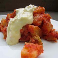 Patatas Bravas with Double Garlic Aioli