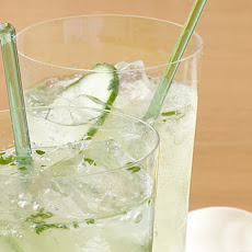 Cucumber and Lime Gin Fizz