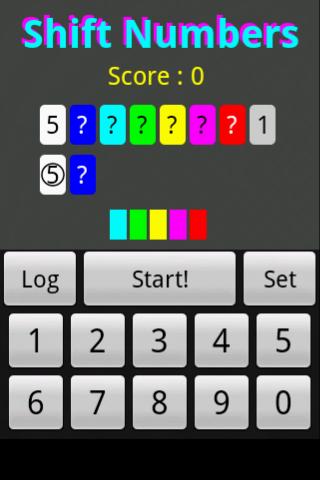 Shift Numbers Free Edition