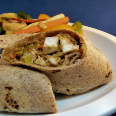 Moo Shu Chicken Wraps