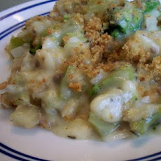 Broccoli- Cauliflower Bake