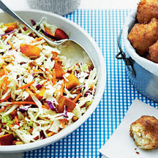 Peach-Ginger Slaw