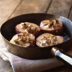 Roasted Peaches with Nougat