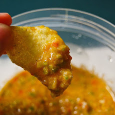 Homemade Green Pepper Hot Sauce