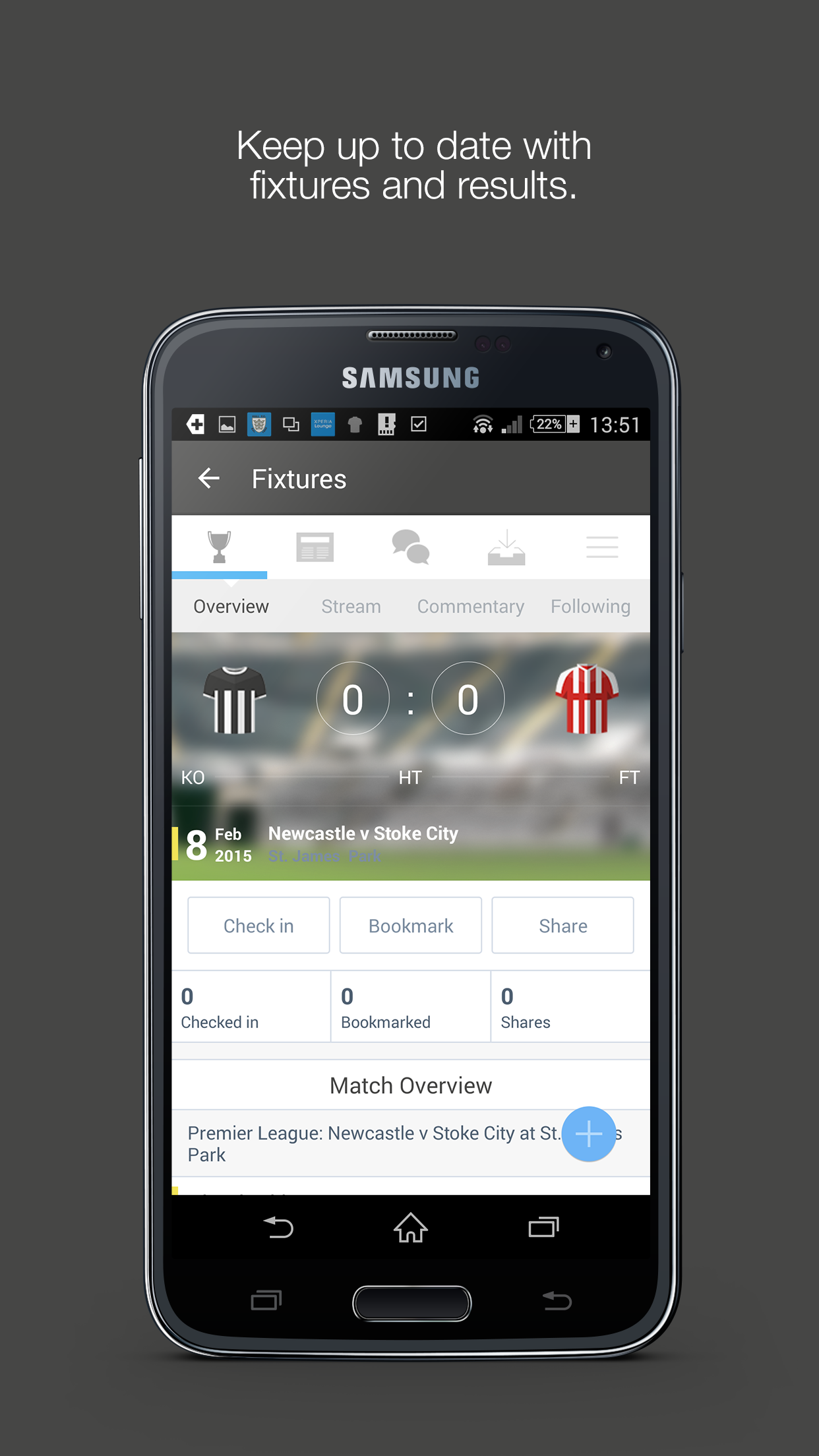 Android application Fan App for Newcastle United screenshort