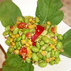 Asian-Style Edamame and Corn