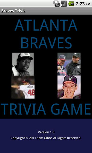 Braves Trivia Game