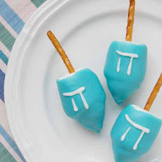 Hanukkah Marshmallow Dreidels