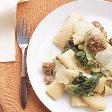 Pasta with Sausage and Escarole