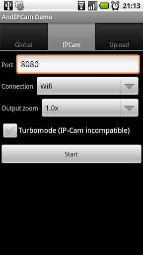 AndIPCam Demo