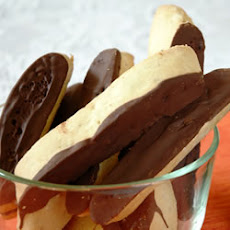 Chocolate Dipped Orange Biscotti