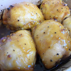 Honey Garlic Chicken Thighs