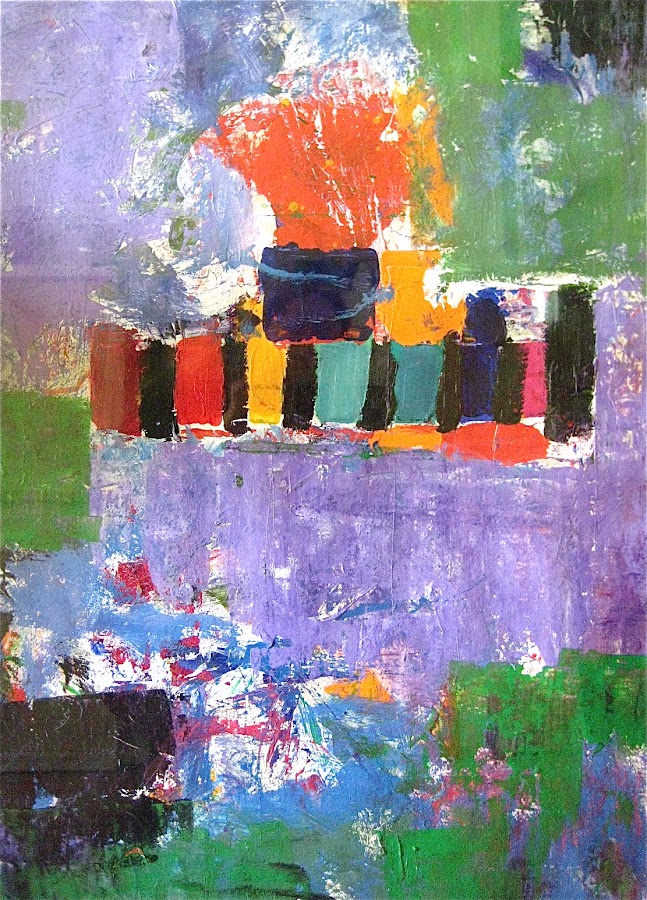 <p>
	<strong>Xylophone&nbsp;</strong><br />
	2009<br />
	acrylic on paper<br />
	27x19in 69x48cm</p>
