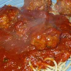 Penny's Spaghetti Sauce and Meatballs