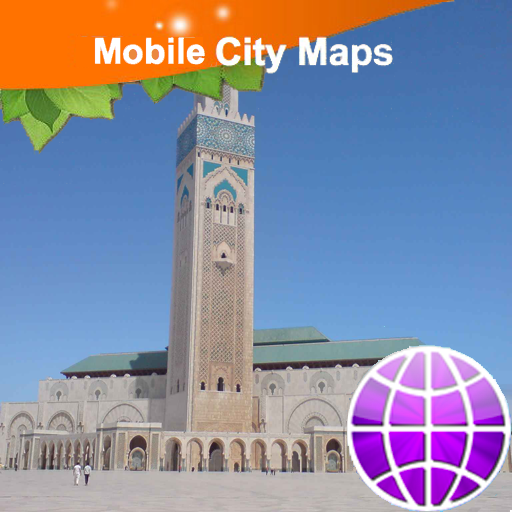 Casablanca Street Map LOGO-APP點子