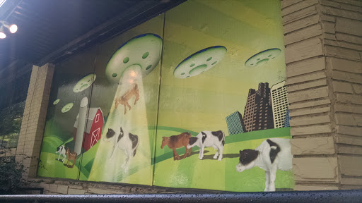 Cow Rapture Mural