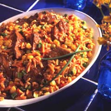 Spanish-style Steak Dinner