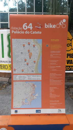 Estação  Bike Rio Palácio  Do Catete