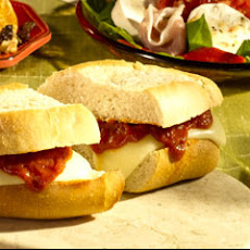 Smothered Mozzarella Sandwiches