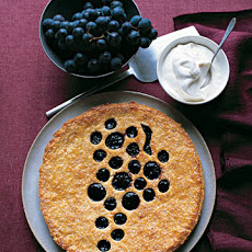 Concord Grape Jam Tart