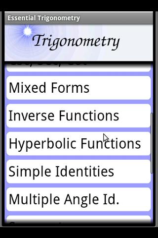 Essential Trigonometry