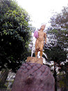 Statue of Ancient Bagan Soldier 