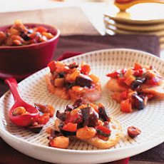 Caponata with Fennel, Olives, and Raisins
