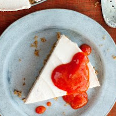 No-Bake Persimmon And Goat Cheese Cheesecake Recipe