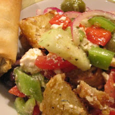 Spinach, Feta, and Sun-Dried Tomato Phyllo Triangles