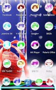 How to install NEXT LAUNCHER NEW YEAR THEME 1.01 unlimited apk for bluestacks