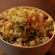 Bacon and Shiso Fried Rice