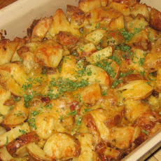 Roasted Red Potatoes With Bacon and Cheese