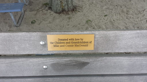 Mike and Connie MacDonald Memorial Bench