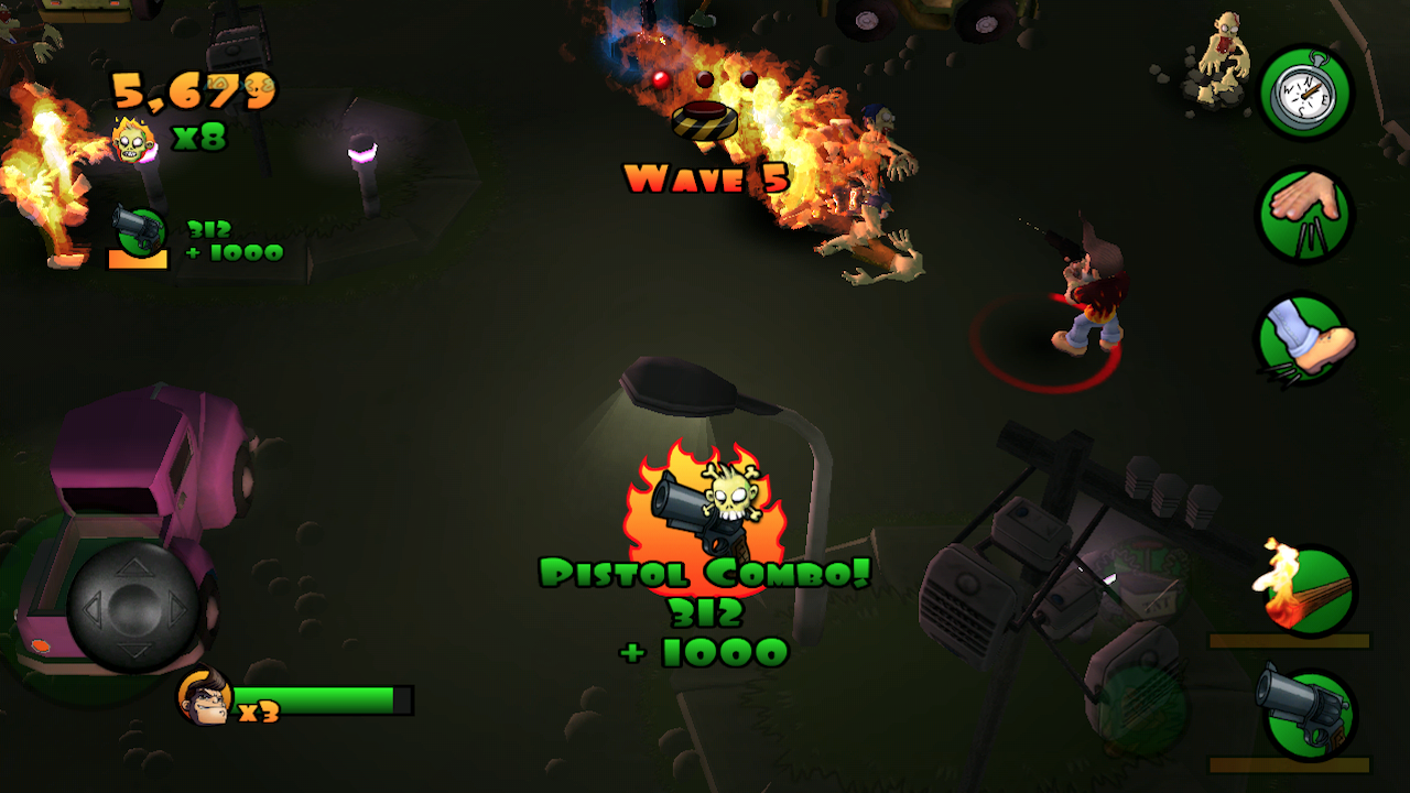    Burn Zombie Burn- screenshot  