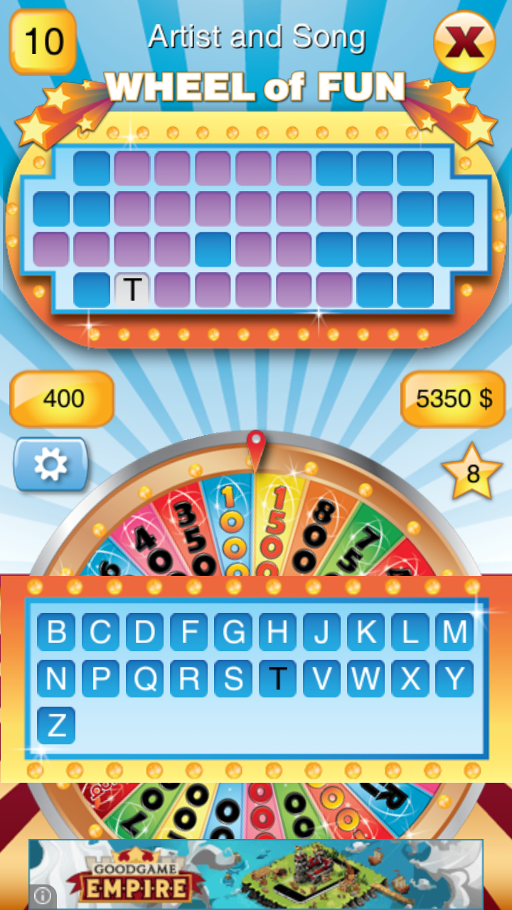 Android application Wheel of Fun-Wheel Of Fortune screenshort
