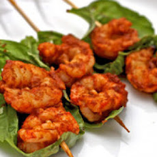 Red Curry Shrimp with Basil