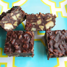Dark Chocolate Fridge Squares