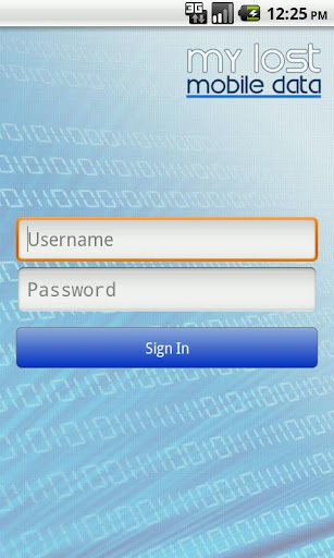 My Lost Mobile Data