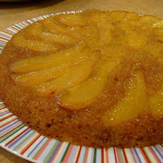 Maple-pear Upside-down Cake